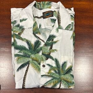 Hawaiian Reserve Men's Tropical Print Casual Button Down Shirt